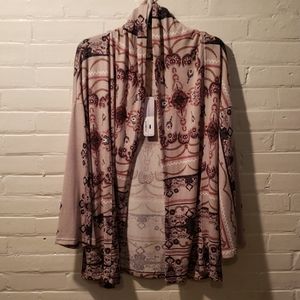 CRIMSON IN GRACE CARDIGAN NWT